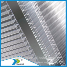 UV protected Anti-drop & easy clean polycarbonate multi-wall hollow sheet